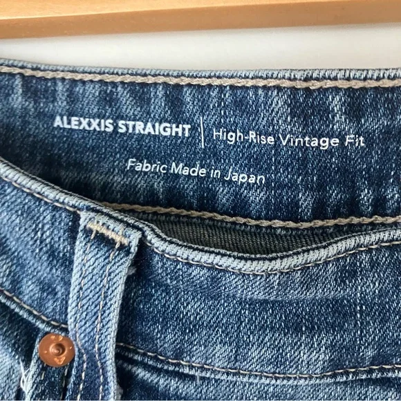 NWT AG Adriano Goldschmied Womens Alexxis Vintage High Rise Straight Jean (31) - Picture 9 of 16